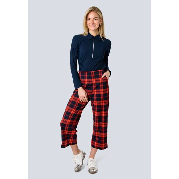 Jayebird Golf Robbie Pant XS Red Plaid - Picture 1 of 4